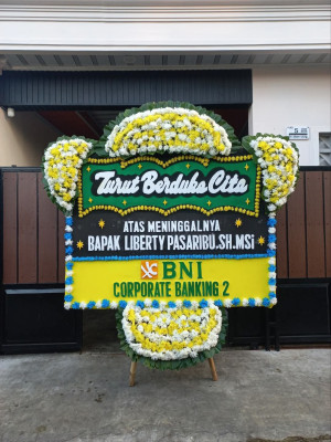 Papan Bunga Duka di Kuningan Barat