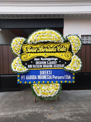 Papan Bunga Duka di Kuningan Barat
